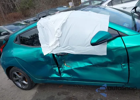 2019 Hyundai Veloster 2.0 из США, поврежденный, VIN KMHTG6AF1KU006167